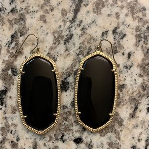 Black Kendra Scott earrings